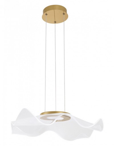 Piękna lampa Luces Exclusivas CALI LE41368 - kolor lampy - złoty, materiał - aluminium/akryl