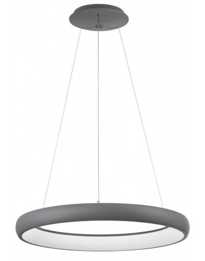 Stylowa lampa Luces Exclusivas TOLU LE41496 - kolor lampy - szary, materiał - aluminium/akryl