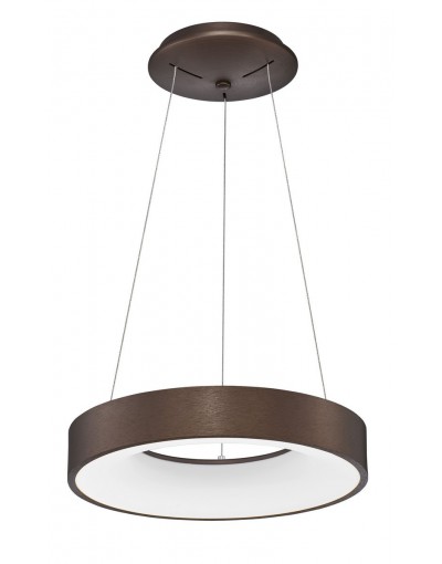 Piękna lampa Luces Exclusivas TOME SMART LE41530 - kolor lampy - brązowy szczotkowany, materiał - aluminium/akryl
