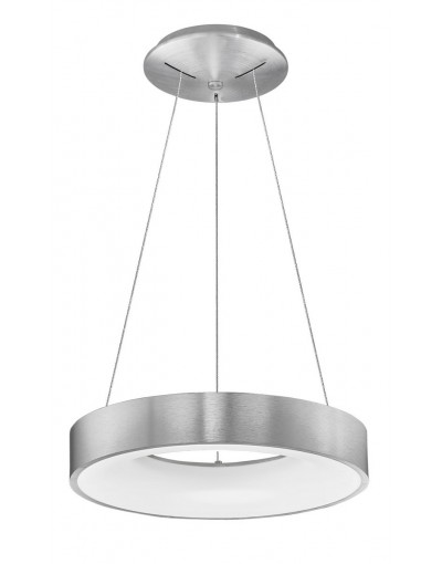 Nowoczesna lampa Luces Exclusivas TOME SMART LE41531 - kolor lampy - srebrny szczotkowany, materiał - aluminium/akryl