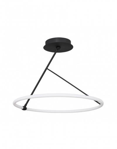 Nowoczesna lampa Luces Exclusivas CINCO LE41604 - kolor lampy - czarny, materiał - aluminium/akryl