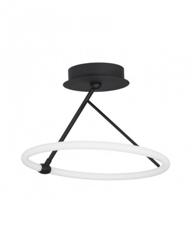 Stylowa lampa Luces Exclusivas CINCO LE41605 - kolor lampy - czarny, materiał - aluminium/akryl