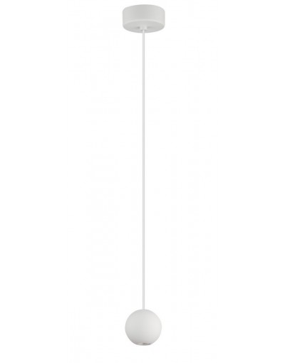 Nowoczesna lampa Luces Exclusivas ECIJA LE41616 - kolor lampy - biały, materiał - aluminium/tkanina