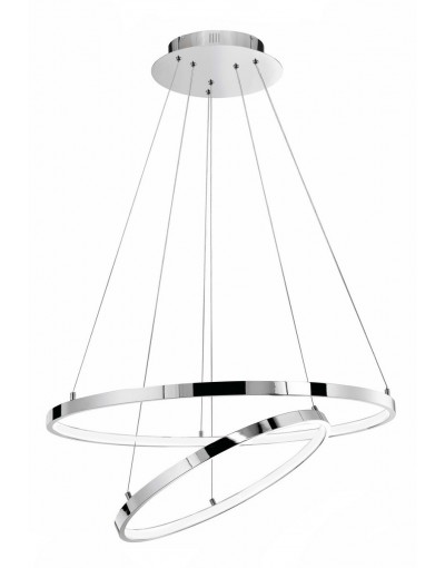 Nowoczesna lampa Luces Exclusivas LOBOS LE41670 - kolor lampy - chrom, materiał - aluminium