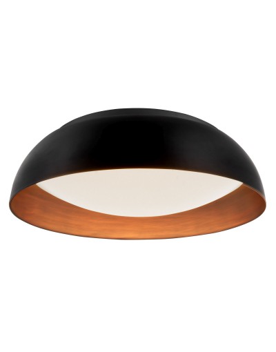 Niecodzienna lampa Luces Exclusivas GIRONA LE42010 - kolor lampy - czarny/miedziany, materiał - aluminium/akryl