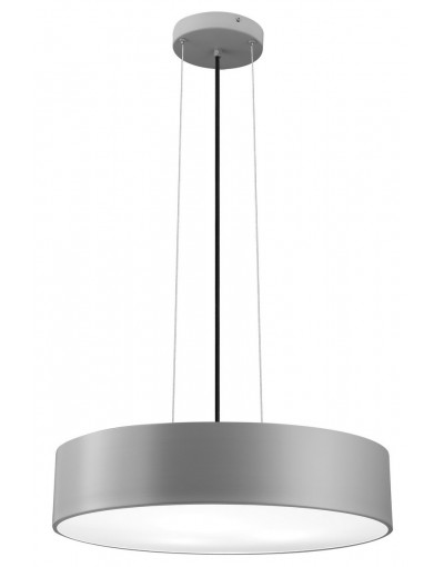 Stylowa lampa Luces Exclusivas HERVAS LE42039 - kolor lampy - szary, materiał - metal/akryl