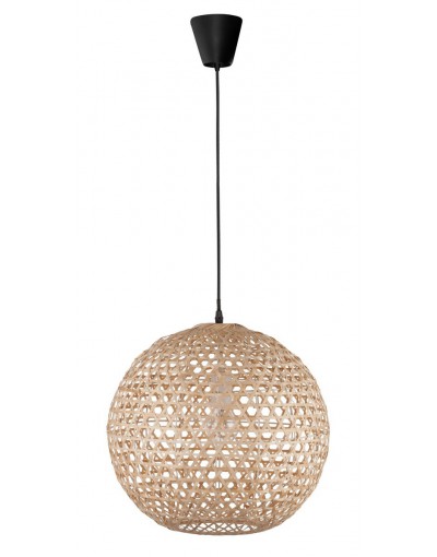 Stylowa lampa Luces Exclusivas OVIEDO LE42121 - kolor lampy - naturalny bambus, materiał - bambus