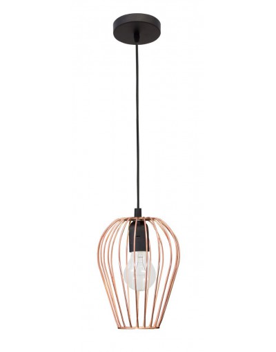 Niepowtarzalna lampa Luces Exclusivas PUENTE LE42153 - kolor lampy - miedziany, materiał - metal
