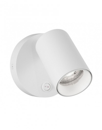 Stylowa lampa Luces Exclusivas SITGES LE42254 - kolor lampy - biały mat, materiał - aluminium