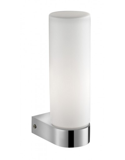 Niepowtarzalna lampa Luces Exclusivas LETICIA LE42437 - kolor lampy - chrom/biały, materiał - aluminium/szkło
