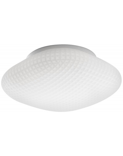 Piękna lampa Luces Exclusivas LINARES LE42439 - kolor lampy - biały, materiał - szkło/metal