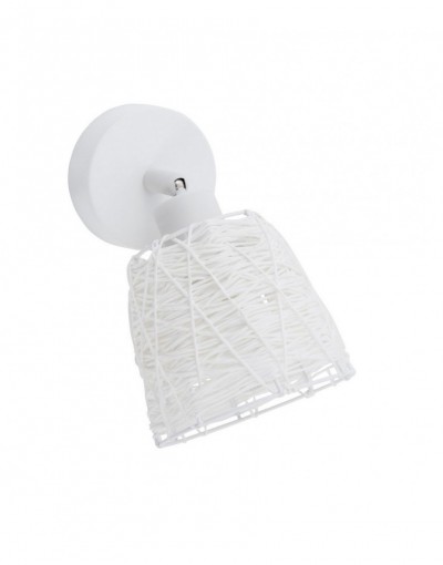 Niecodzienna lampa Luces Exclusivas MATANZA LE42468 - kolor lampy - biały, materiał - metal/sznur