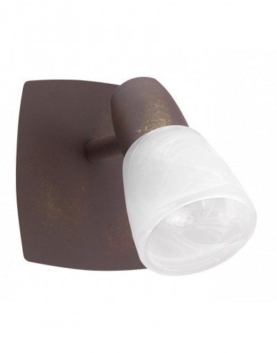 Nowoczesna lampa Luces Exclusivas MIRANDA LE42502 - kolor lampy - rdzawy, materiał - metal/szkło