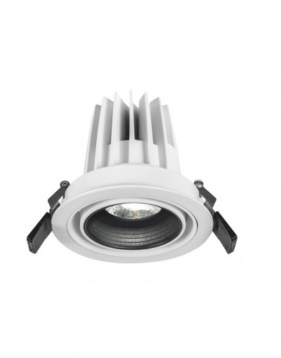 Niepowtarzalna lampa Luces Exclusivas ZALAMEA LE61349 - kolor lampy - biały, materiał - aluminium