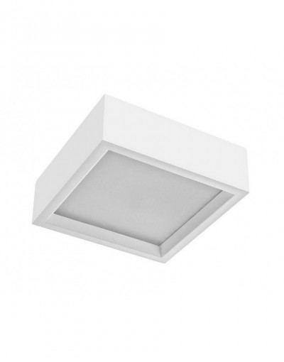 Niecodzienna lampa Luces Exclusivas ENSENADA LE61509 - kolor lampy - biały, materiał - gips/szkło