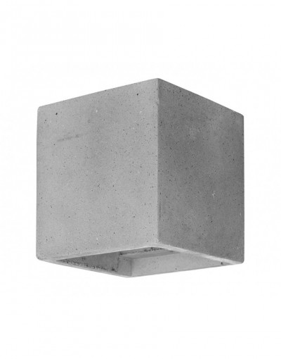 Nowoczesna lampa Luces Exclusivas BALCARCE LE61511 - kolor lampy - szary, materiał - beton
