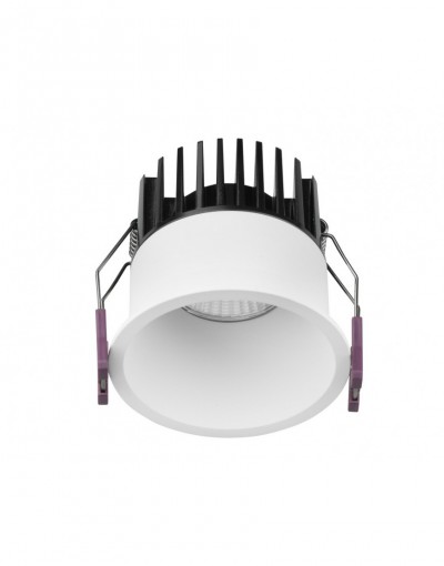 Niecodzienna lampa Luces Exclusivas MALLORCA LE61577 - kolor lampy - biały, materiał - aluminium