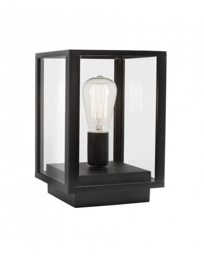Niecodzienna lampa Luces Exclusivas PENAFLOR LE71351 - kolor lampy - czarny, materiał - aluminium/szkło