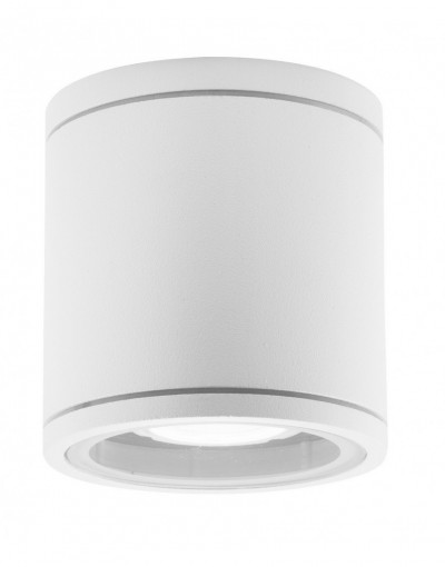 Niecodzienna lampa Luces Exclusivas SOGAMOSO LE71425 - kolor lampy - biały, materiał - aluminium/szkło