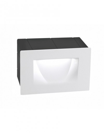 Nowoczesna lampa Luces Exclusivas TARTAGAL LE71445 - kolor lampy - biały, materiał - aluminium