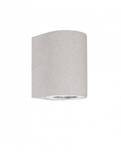 biała designerska lampa zewnętrzna - ścienna Luces Exclusivas BUENAVISTA LE71610
