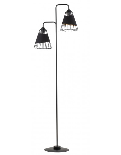 Sigma DENI SIG50346 podłogowa lampa kolor czarny / złoty
