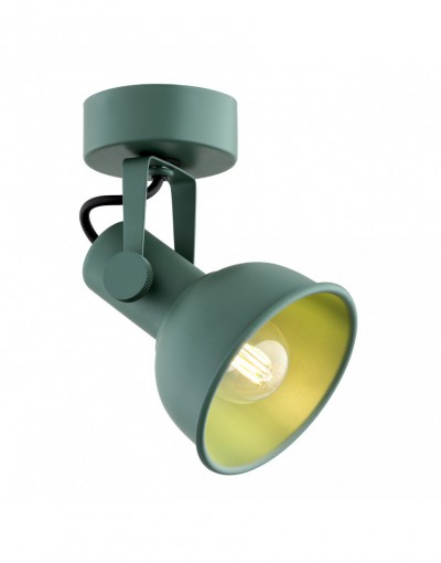 zielona lampa Argon LENORA 8299 kinkiet / plafon 1 pł.