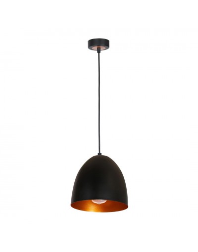 Lampa wisząca Milagro VEGAS MLP5587 - kolor - czarny - miedź